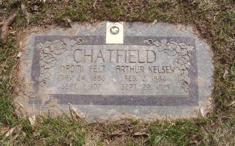 CHATFIELD Arthur Kelsey 1884-1975 grave.jpg